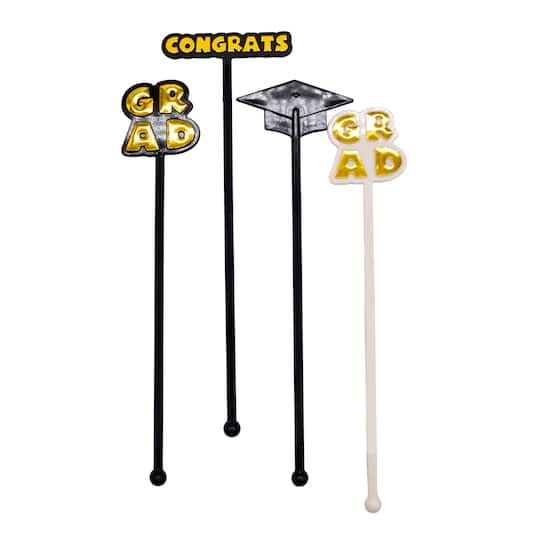 7.5" Graduation Drink Stirrers